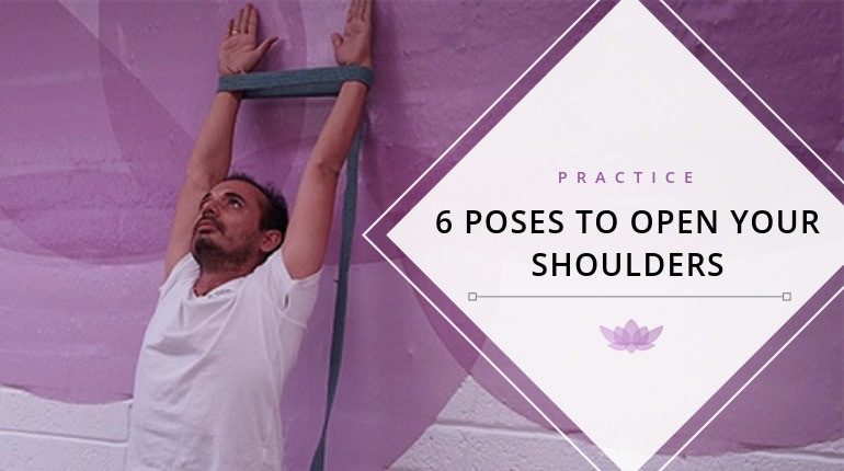 Yoga to open shoulders technique 7