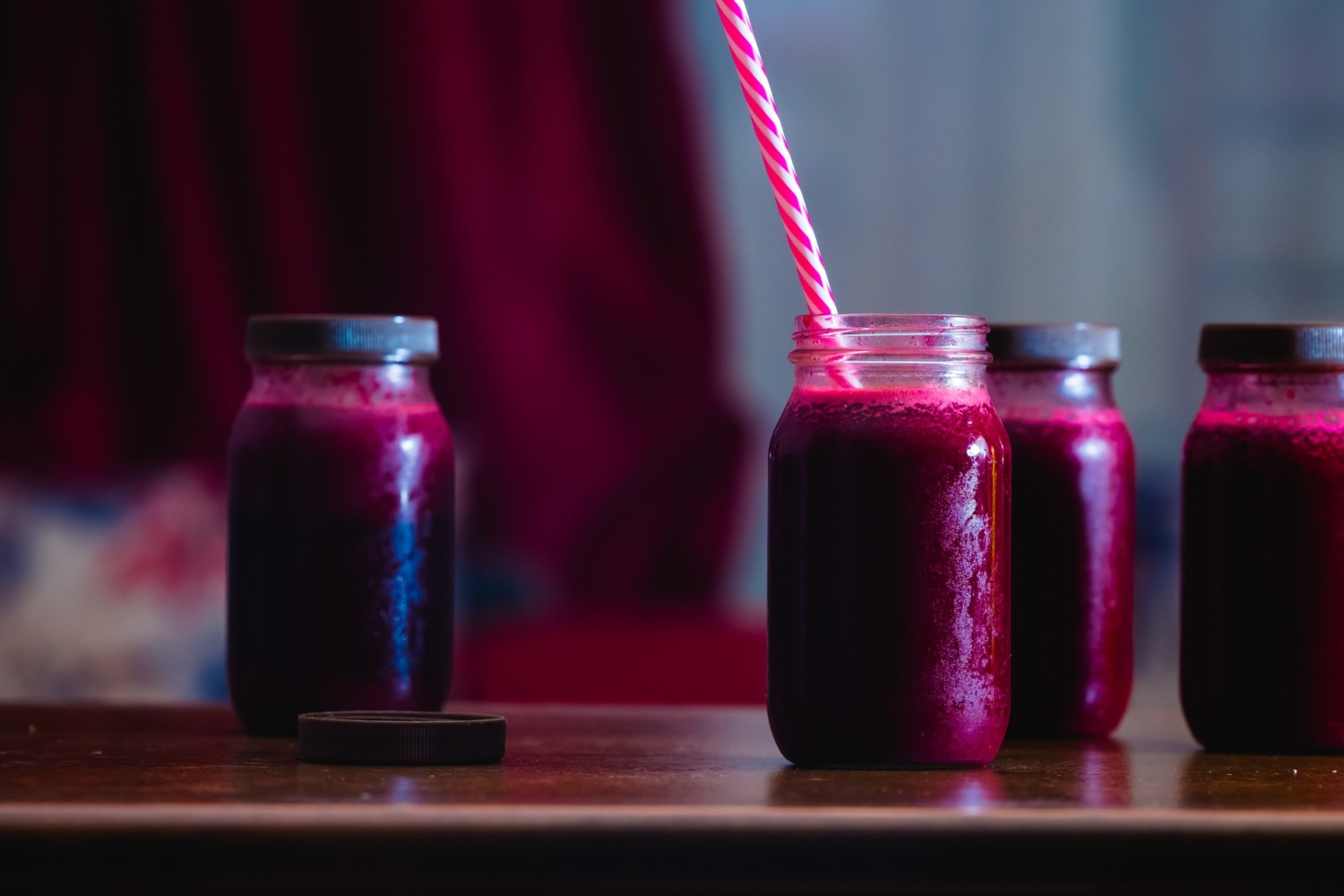 Beetroot apple and carrot juice